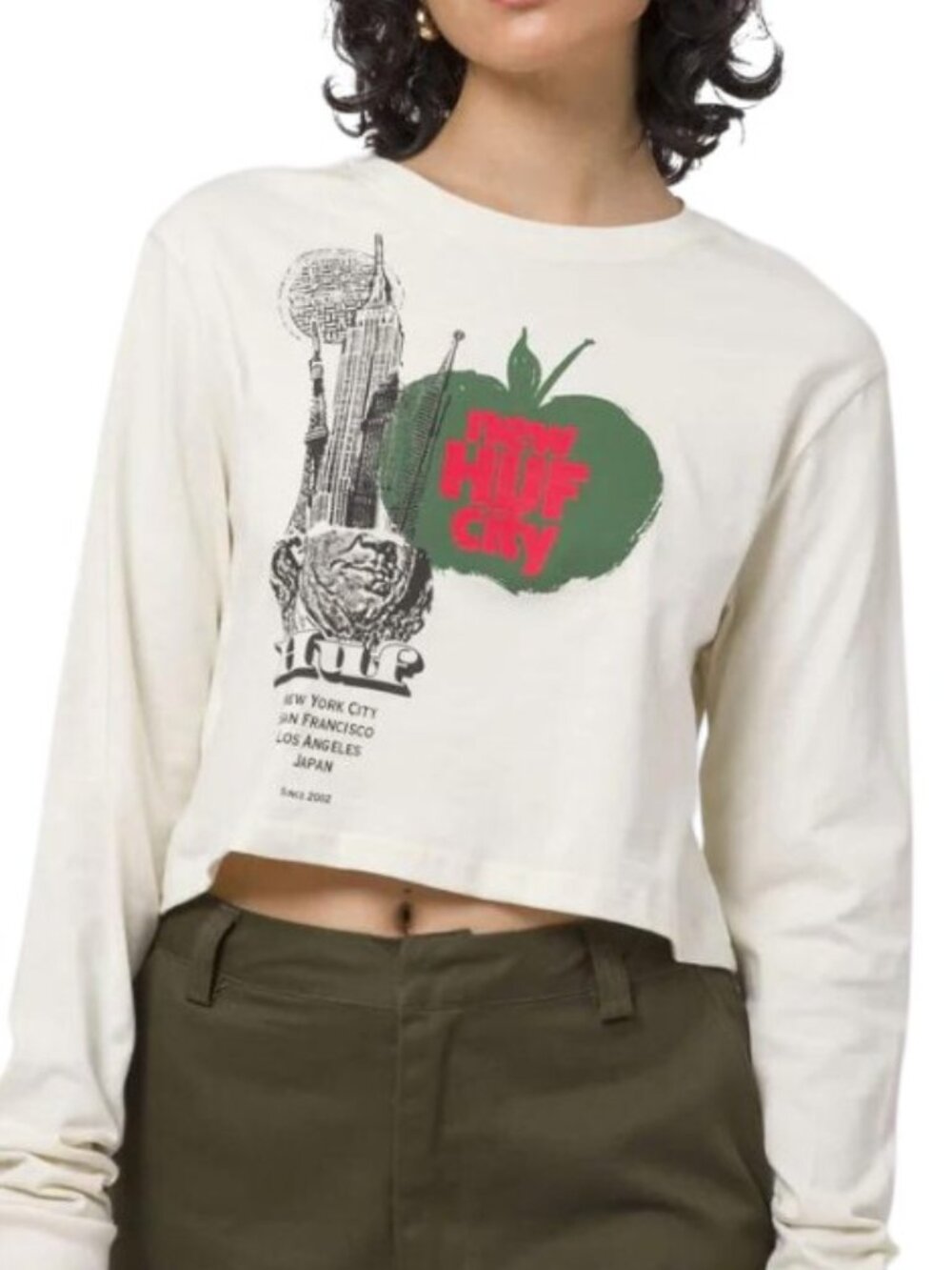 NWOT Huf "New Huf City" Long Sleeve Tshirt